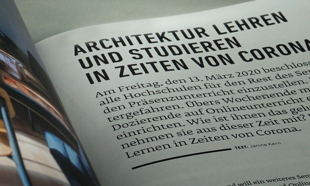 Jahrbuch des Instituts Architektur FHNW